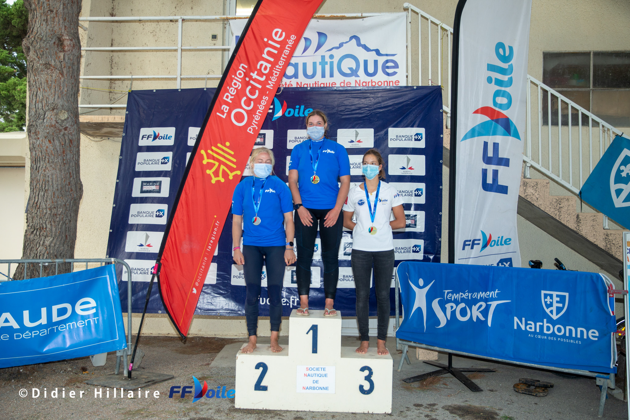 Troisième place lors du championnat de France Windfoil 2020