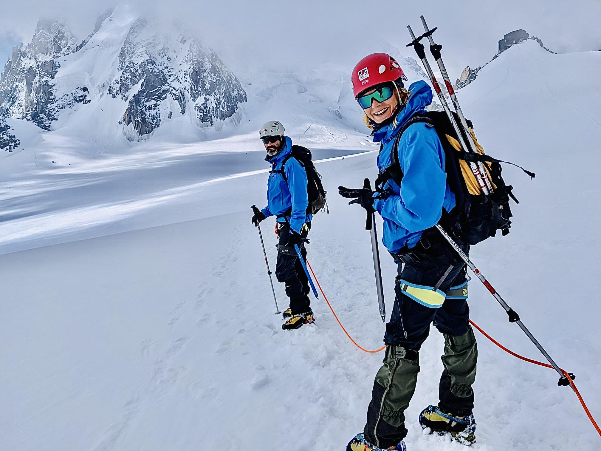 Eté 2021 - Training Alpinisme Mont Blanc 4810m<br>