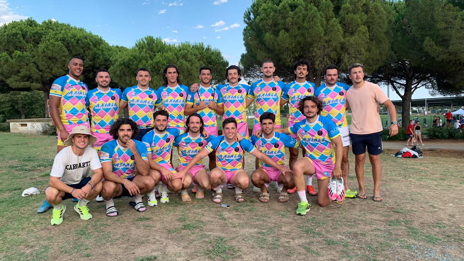 Les troubles 7 lors du Med Sevens à Béziers 