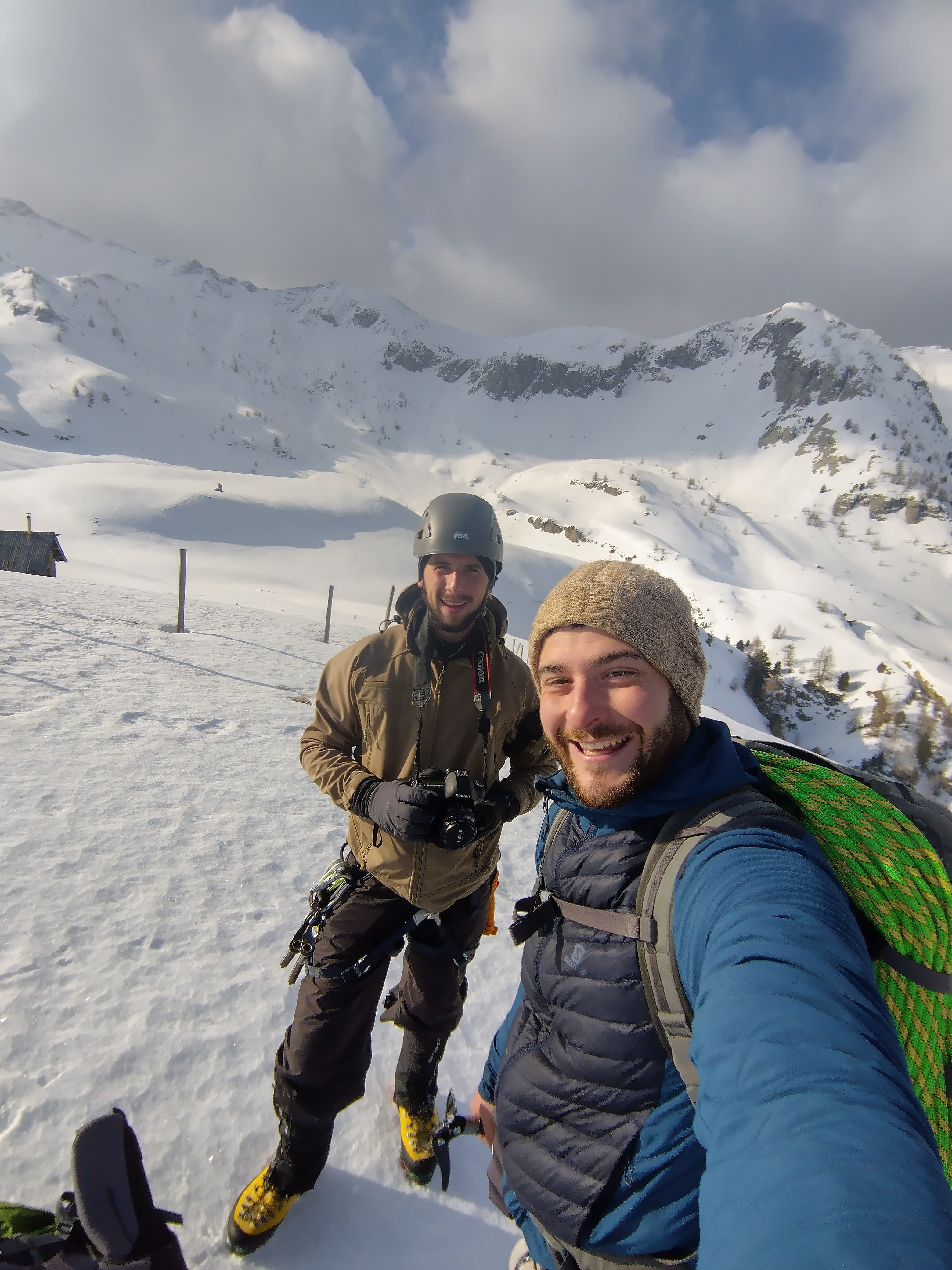 Alexandre et Alban en pleine ascension !